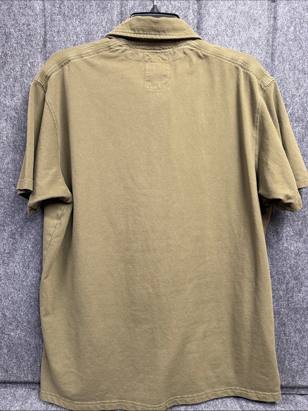 Relwen Men's Olive Green Polo with Chest Pocket by - Picture 3 of 6